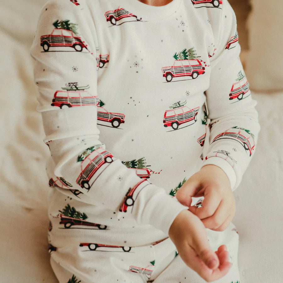 Festive Cars Pajama Set