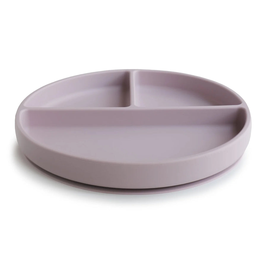 Silicone Suction Plate - Soft Lilac