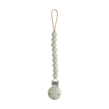 Hera Silicone Pacifier Clip - Sage