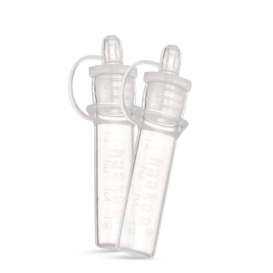 Haakaa Silicone Colostrum Collectors 4 ml, (Pre-Sterilized) - 2 pack