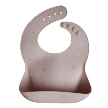 Silicone Baby Bib - Daisy