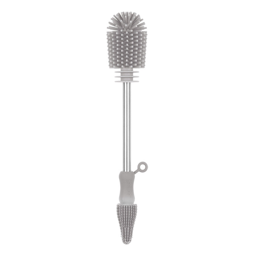 Double-Ended Silicone Brush - Grey