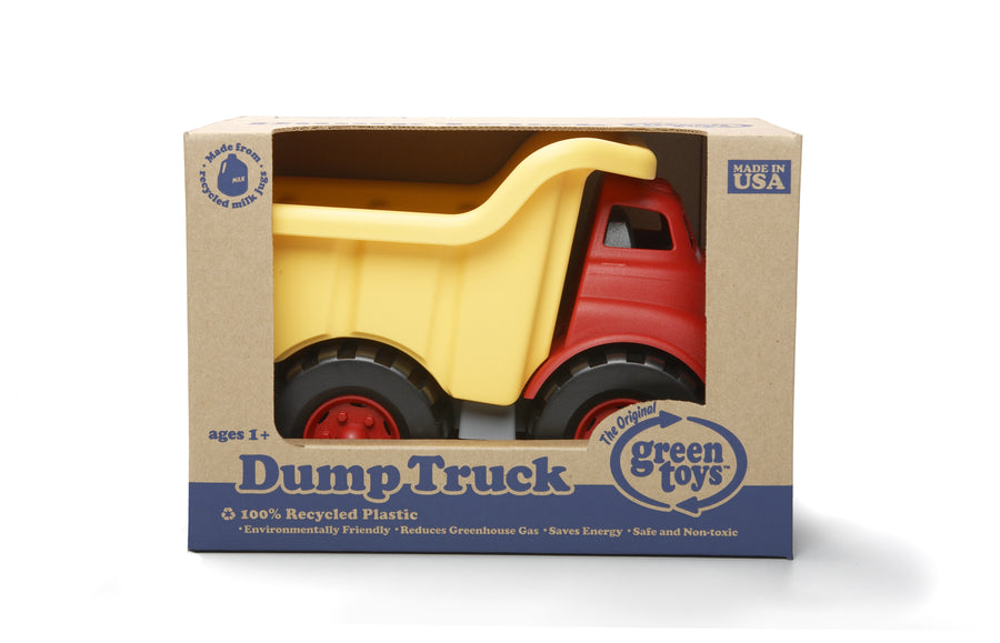 Dump Truck - Red & Orange