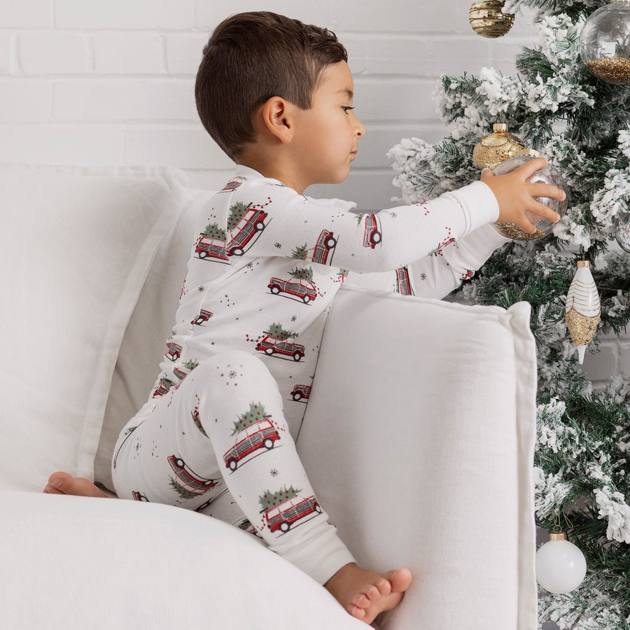 Festive Cars Pajama Set
