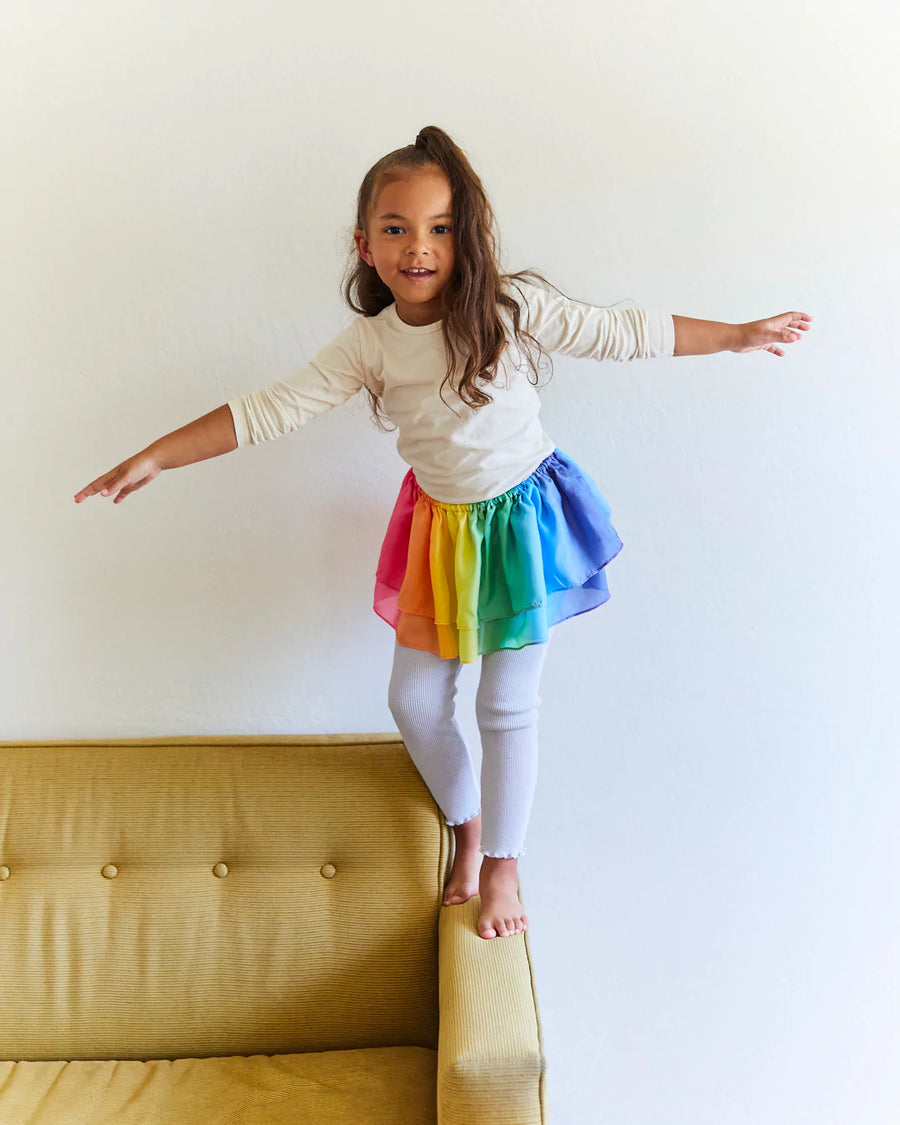 Silk Rainbow Tutu