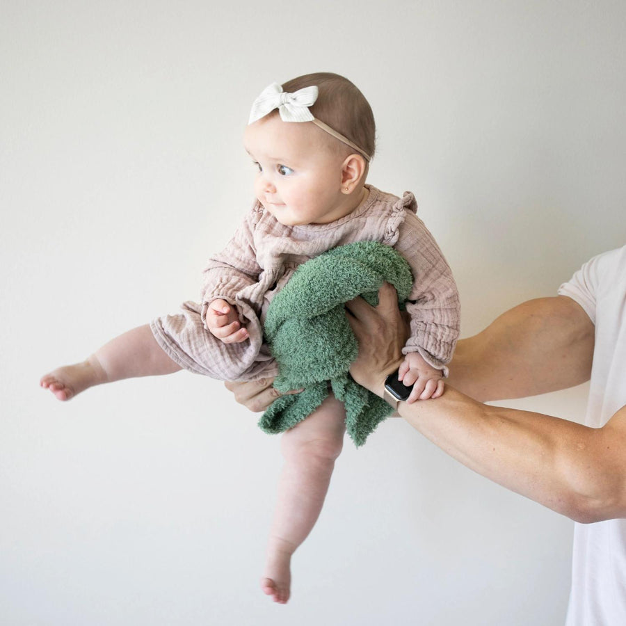 Olive Bamboni Mini Blanket
