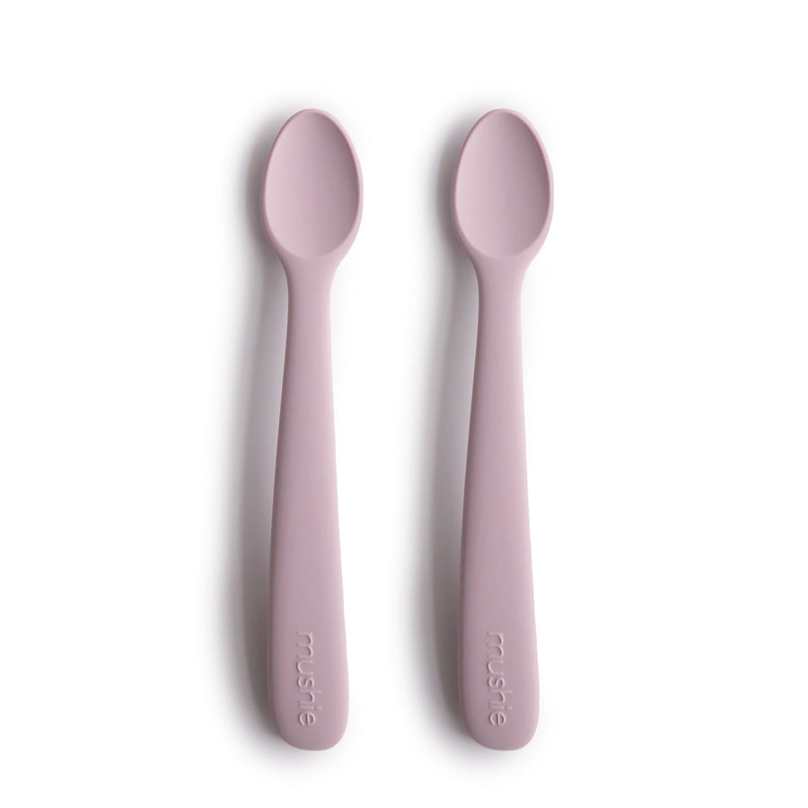 Soft Lilac - Silicone Feeding Spoons