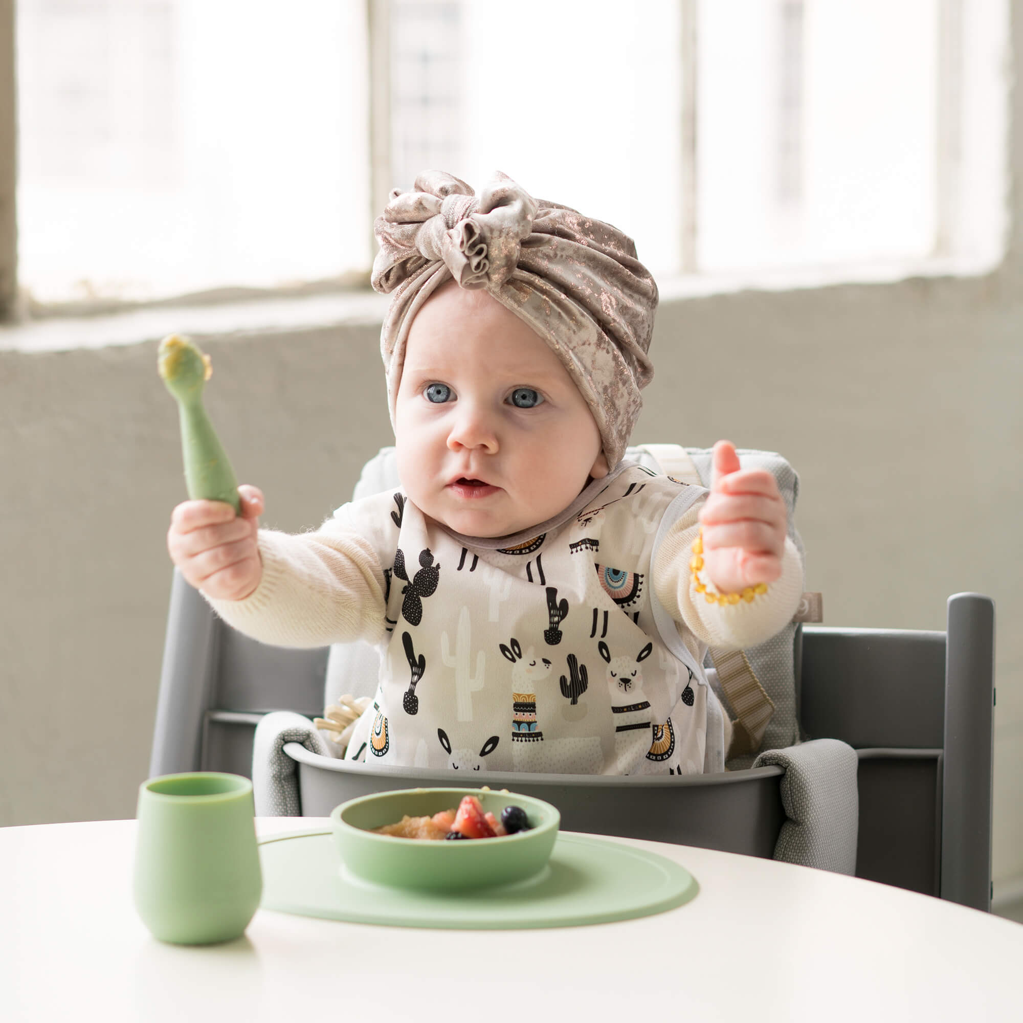 Tiny Spoon (2 pack) - Sage