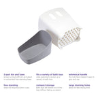 Gray Toy Drying Bin