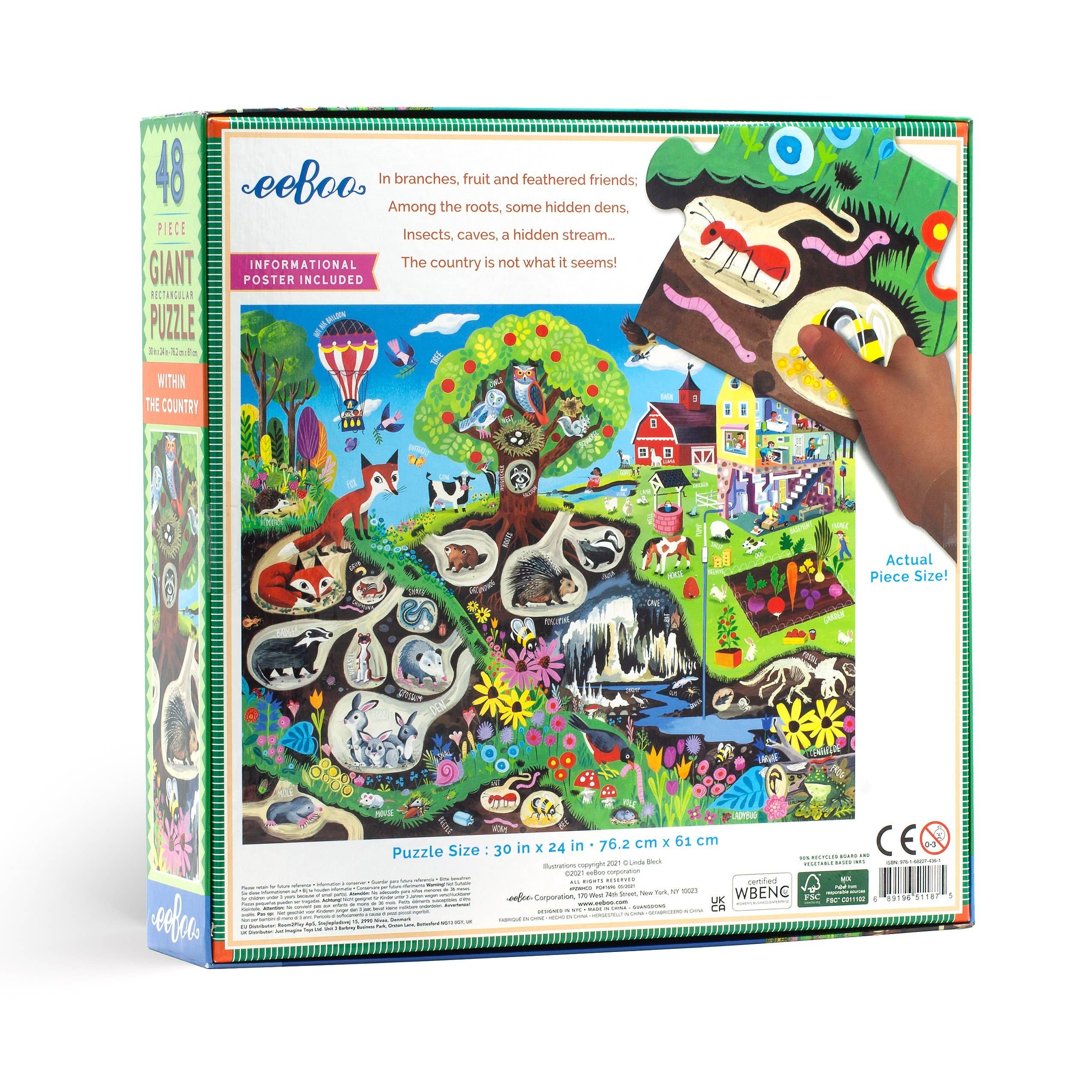 Within the Country 48 Piece Giant Puzzle