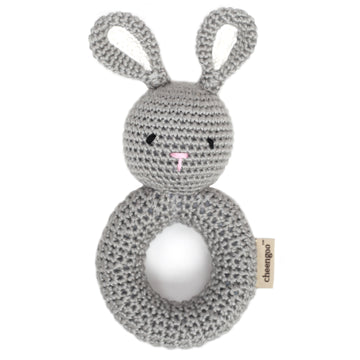 Bunny Ring Hand Rattle