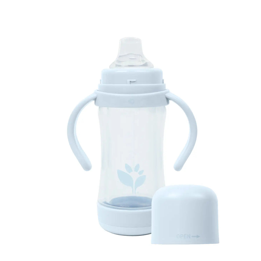 Glass and Sprout Ware® Sip & Straw 5oz - Light Blueberry