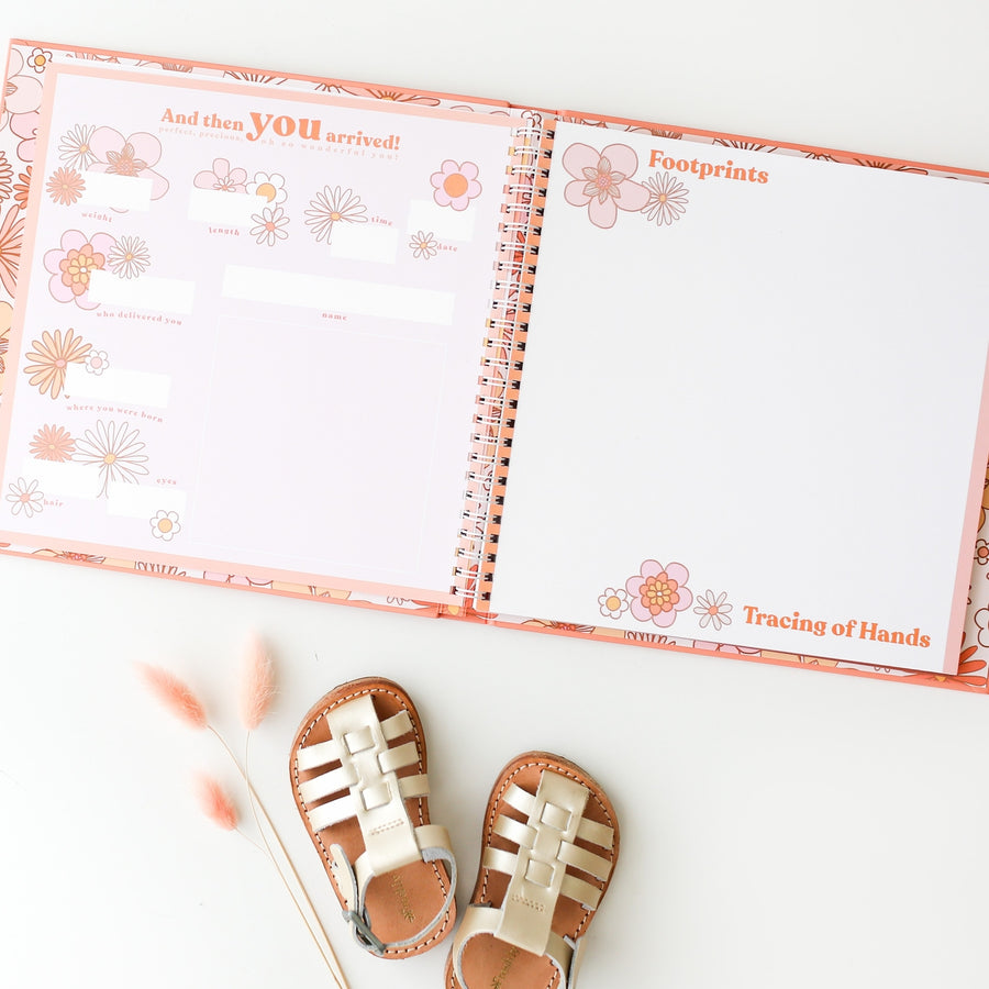 Flower Child Memory Book