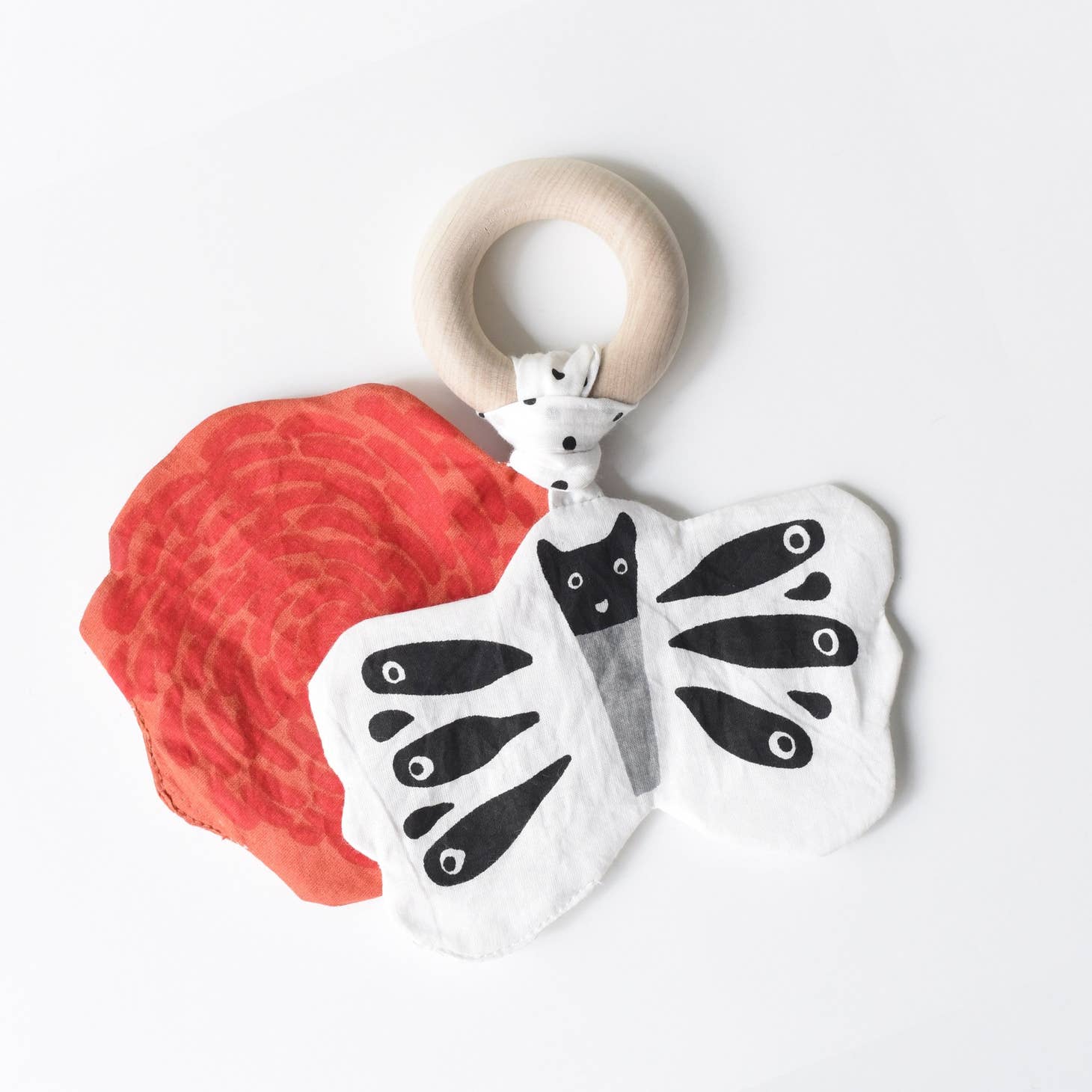 Organic Crinkle Teether - Butterfly