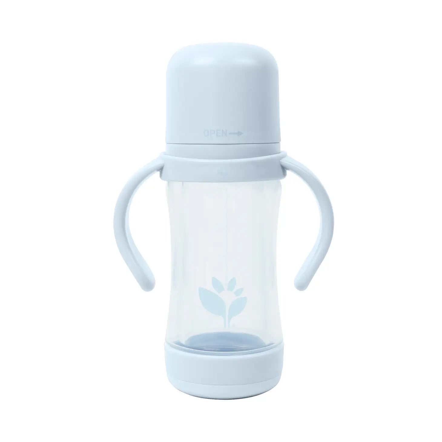 Glass and Sprout Ware® Sip & Straw 5oz - Light Blueberry