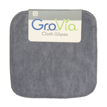 Reusable Cloth Wipes - Cloud (12 pack)