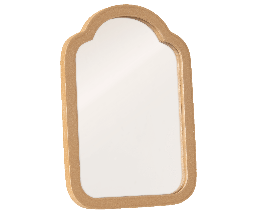 Miniature Gold Mirror
