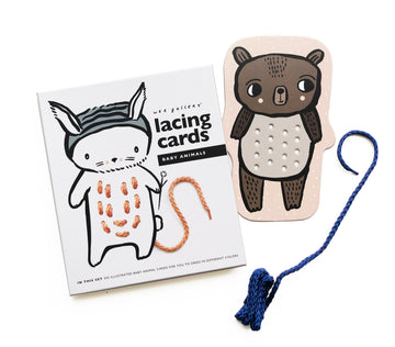 Lacing Cards - Baby Animal