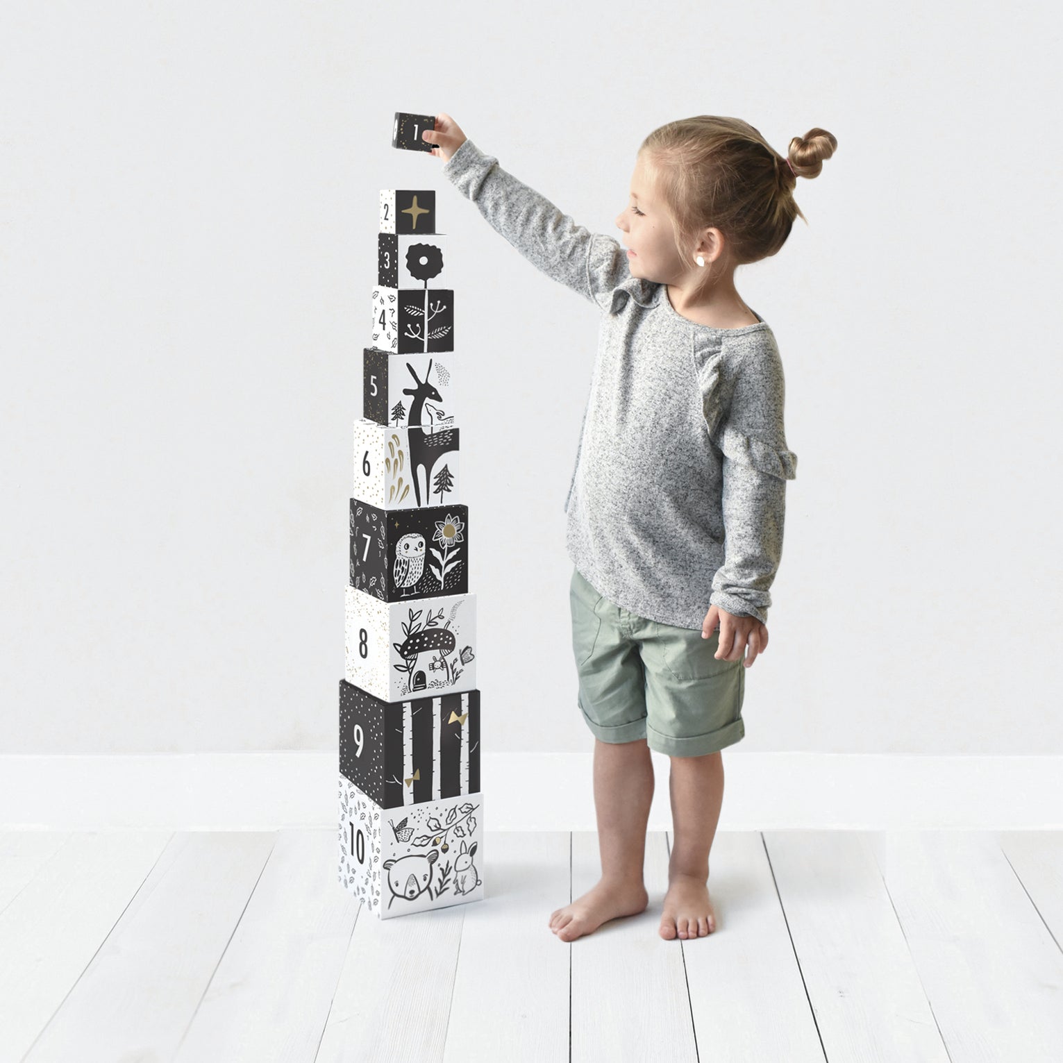 Nesting Blocks - Woodland