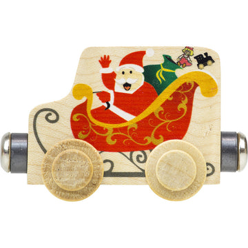 Name Train Santa Sleigh Car